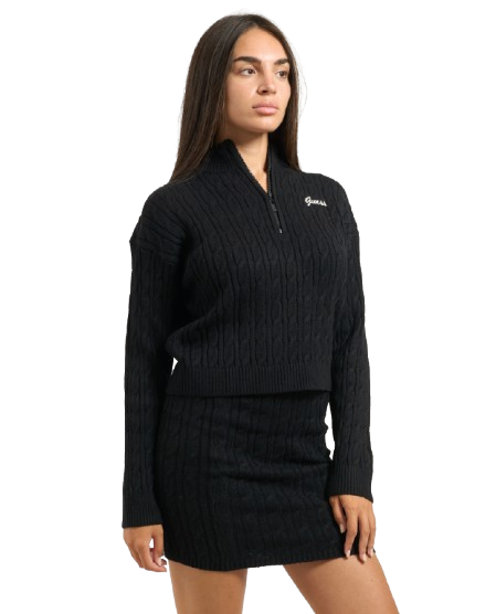 GUESS Maglione Donna Lavinia V5BR02-Z0572-JBLK Nero