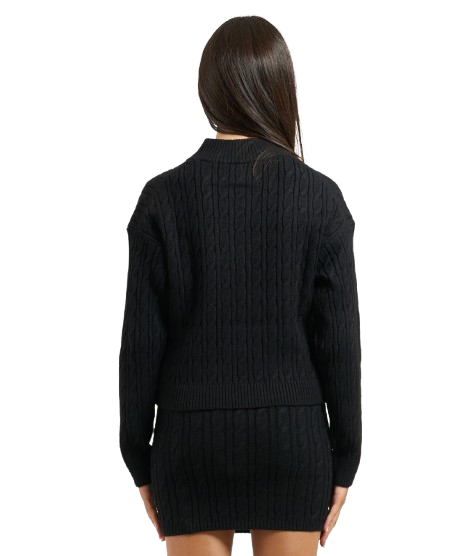 GUESS Maglione Donna Lavinia V5BR02-Z0572-JBLK Nero