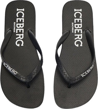 Iceberg Infradito Unisex Vertical Logo - Flip Flops