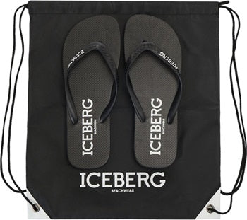 Iceberg Infradito Unisex Vertical Logo - Flip Flops