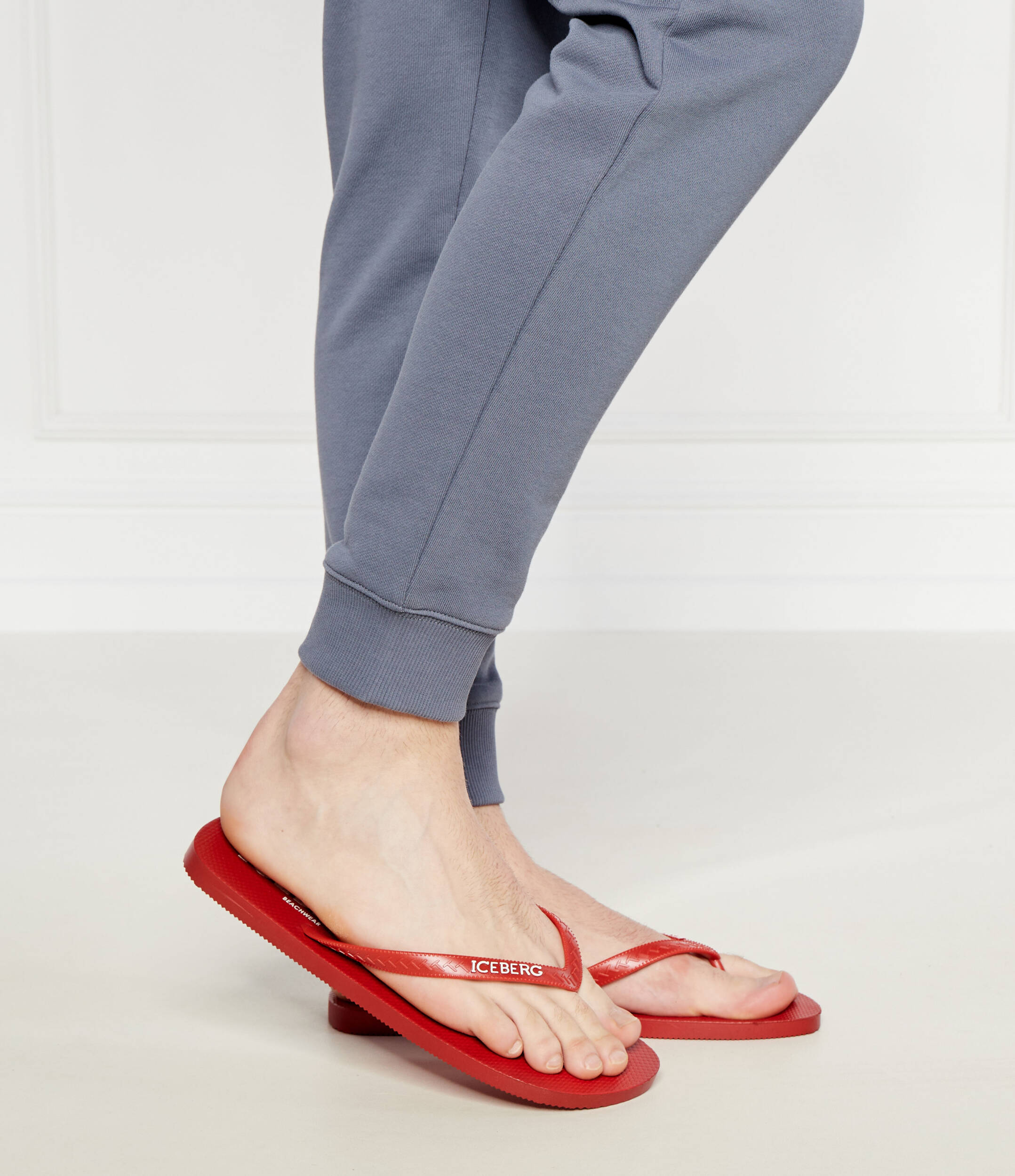 Iceberg Infradito Unisex Vertical Logo - Flip Flops