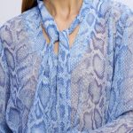 NOSECRETS Camicia Pitone Azzurro – 251NS179