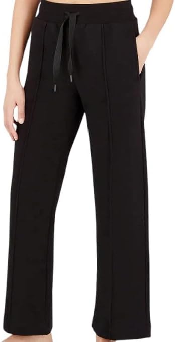 Emporio Armani Pantalone Palazzo Track Pants 1647674F265 -Nero Black
