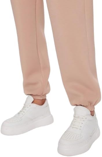 Guess Pantaloni Jogger Donna Cecilia Scuba Marfa Light (Cipria)