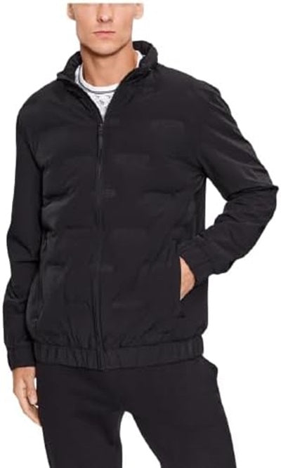 GUESS Giacca Sportiva Nera con Cappuccio