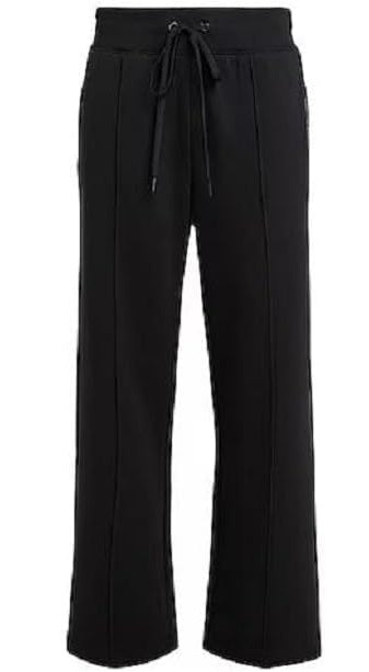 Emporio Armani Pantalone Palazzo Track Pants 1647674F265 -Nero Black