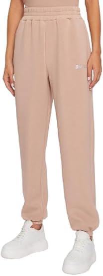 Guess Pantaloni Jogger Donna Cecilia Scuba Marfa Light (Cipria)