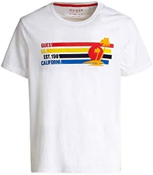 Guess T-Shirt Uomo F92I01 California Bianco