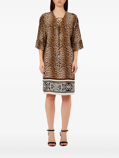 Liu Jo – Abito Kaftano VA6054 Stampa Animalier