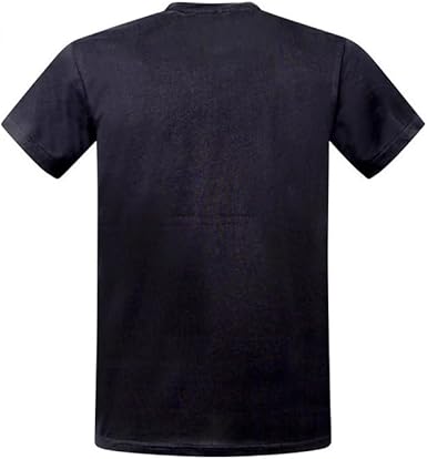 Emporio Armani T-Shirt Uomo Crew Neck Logo Tape, Nero