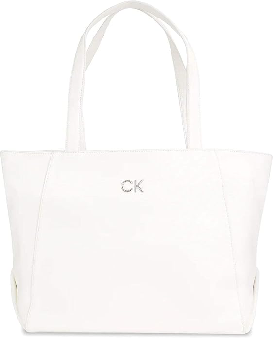 Calvin Klein CK Daily Shopper Borsa Donna K60K611766 Bianco