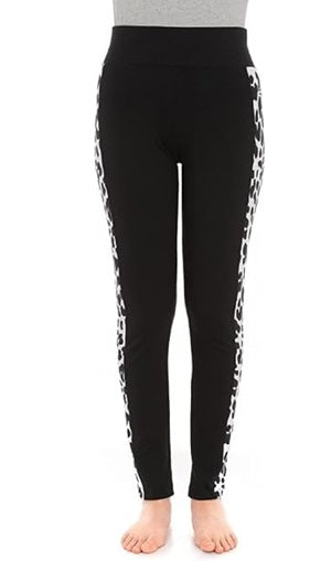 MOSCHINO Pantalone Felpa Nero Donna A4313 Dalmatian Fantasy