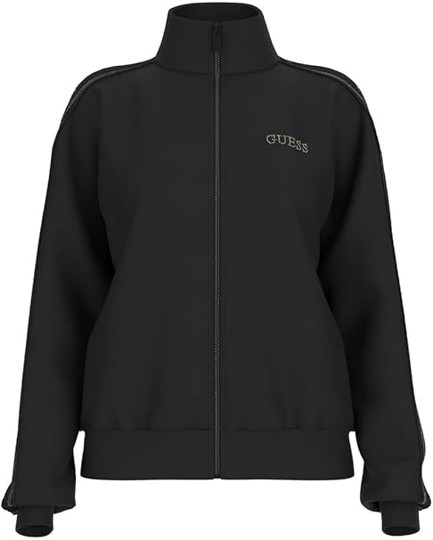 Felpa Guess Donna con Zip - Eco Octavia