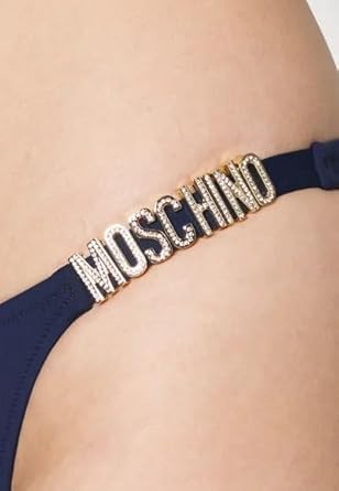 Moschino Swim - Bikini 2 Pezzi V2A5723 Reggiseno + Slip Blue