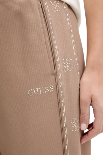 GUESS Pantalone Donna Jogger Octavia Long Taupe