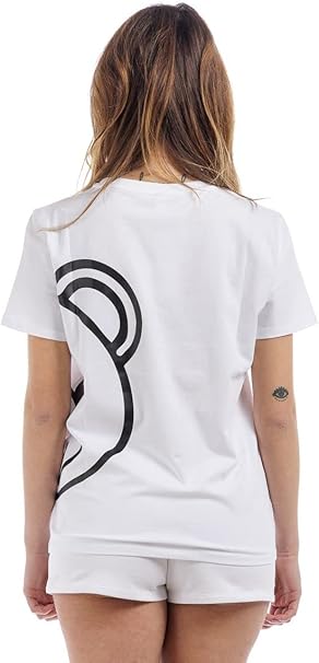 Moschino T Shirt Donna A1915 9008 Bianco con Stampa Orsetto Toy