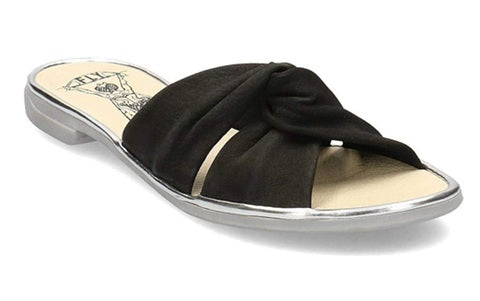 Fly London CEKO187FLY Sandali Donna Nero / Silver