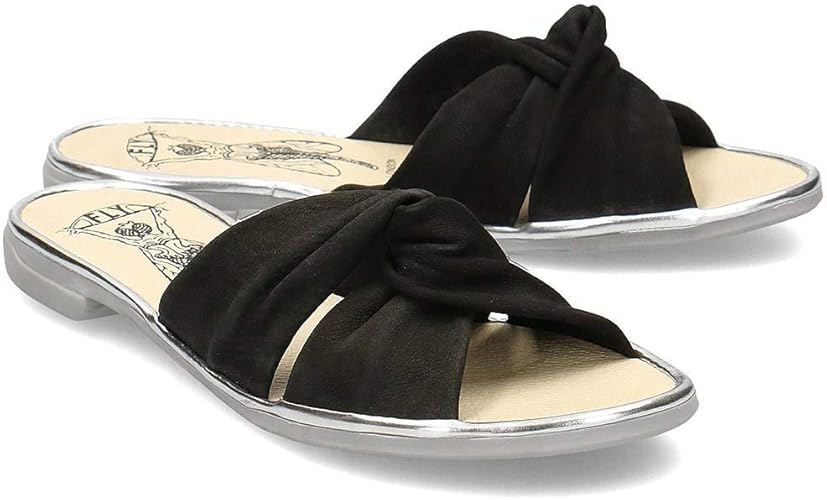 Fly London CEKO187FLY Sandali Donna Nero / Silver