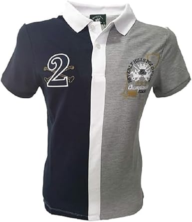 Beverly Hills Polo Club — Polo Uomo Multicolor | Art. BHPC5682