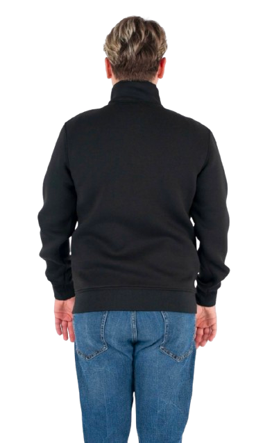 K-Way Felpa Uomo in Neoprene K2125LW Finn Spacer Nero