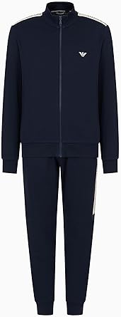 Emporio Armani Tuta Uomo Logo Band Marine Blue