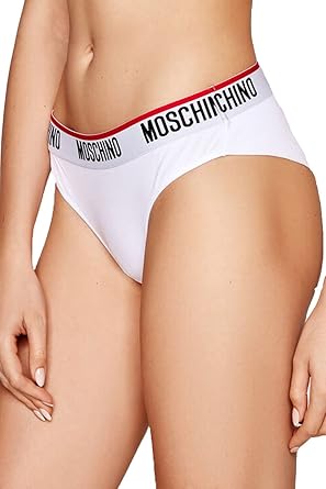 Moschino Slip Donna Premium Quality Bipack 2 Pezzi A4745 Bianco