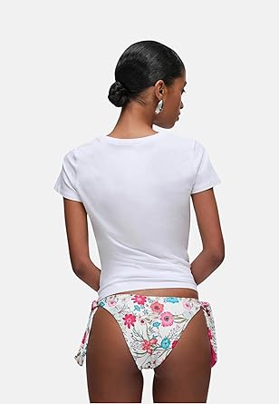 LiùJo T-Shirt Basica A6171 Bianco/Degradè