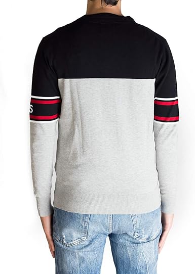 GUESS Cardigan Zip Uomo Modello Biker Art. U84R04Z0990