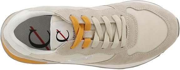 CAFèNOIR Sneakers Donna in Pelle Scamosciata E Tessuto Multi Beige