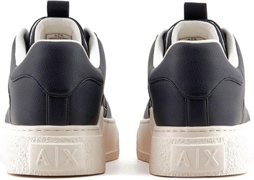 Armani Exchange Sneakers Ecopelle Lacci Elastici – Deep Navy