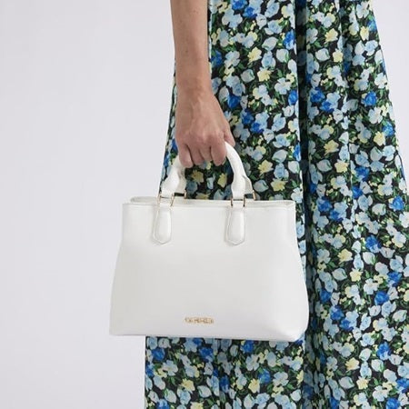 Cafe Noir Bauletto in Materiale Effetto Saffiano - C3JV0075