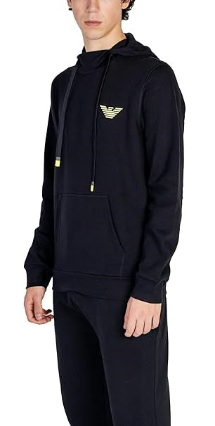 Emporio Armani Underwear Felpa con Cappuccio 112117 4F571 Nero