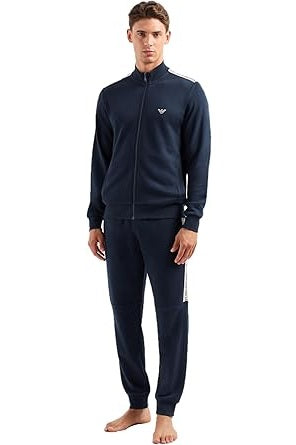 Emporio Armani Tuta Uomo Logo Band Marine Blue
