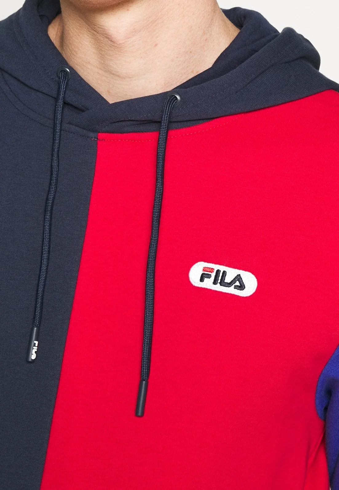 Fila – Felpa con Cappuccio Bairn Block Hoody Multicolor | Art. 687959