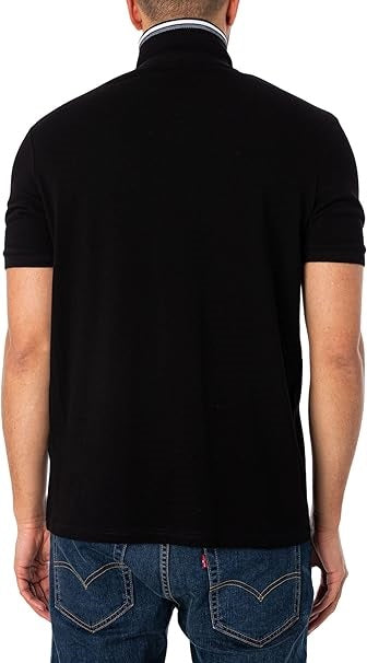 Lyle & Scott Uomo Polo con Riga tratteggiata