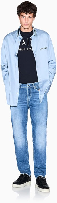 Armani Exchange - J14 Slim Fit Denim Jeans, Jeans Uomo