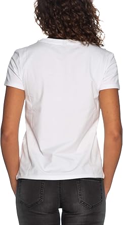 Moschino T-Shirt Donna A1906 – Stampa Gold | Bianco