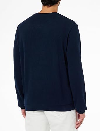 Emporio Armani – Felpa Girocollo Uomo Logo EA | Navy Blue