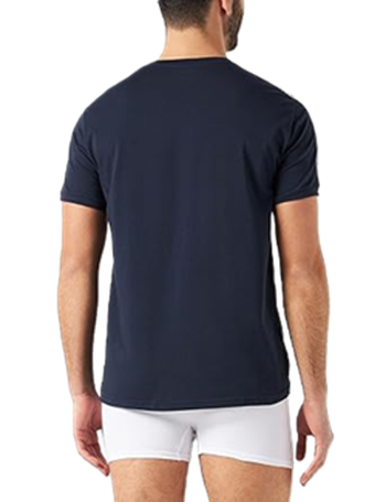 Emporio Armani T-Shirt Core Logoband – Uomo, Blu Marine