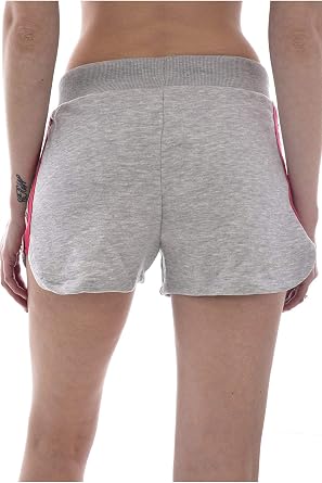 Guess Active Short Pant Donna – Grigio Mélange con Banda Logo