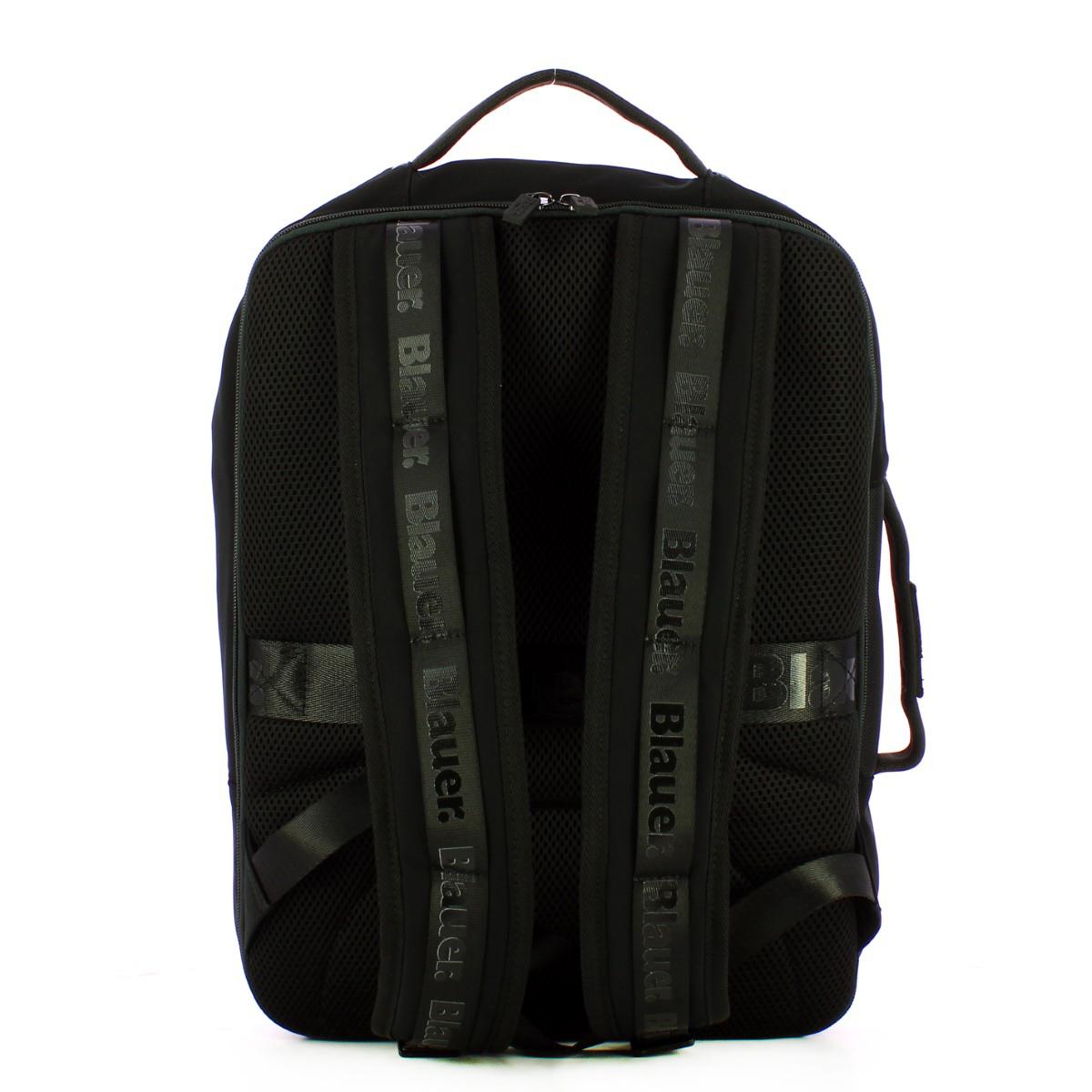 Blauer Zaino S4AXEL01/OFF Nero con logo Unisex