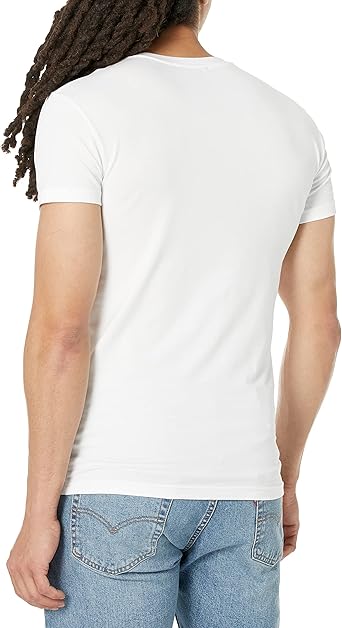 Emporio Armani T-Shirt Bianco Rainbow Uomo