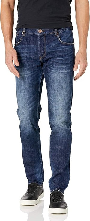 Armani Exchange — Jeans Skinny Uomo 5 Tasche | Art. 3KZJ10 | Medium Blue Wash Indaco