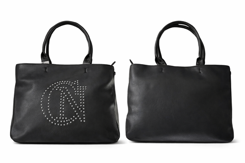 CAFèNOIR - Shopping Morbida con Logo CN Realizzato in Microborchie