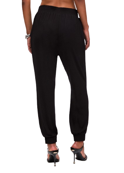 Liu Jo – Pantaloni Lunghi in Jersey VA6125 | Nero