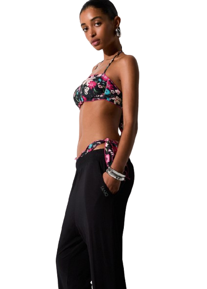 Liu Jo – Pantaloni Lunghi in Jersey VA6125 | Nero