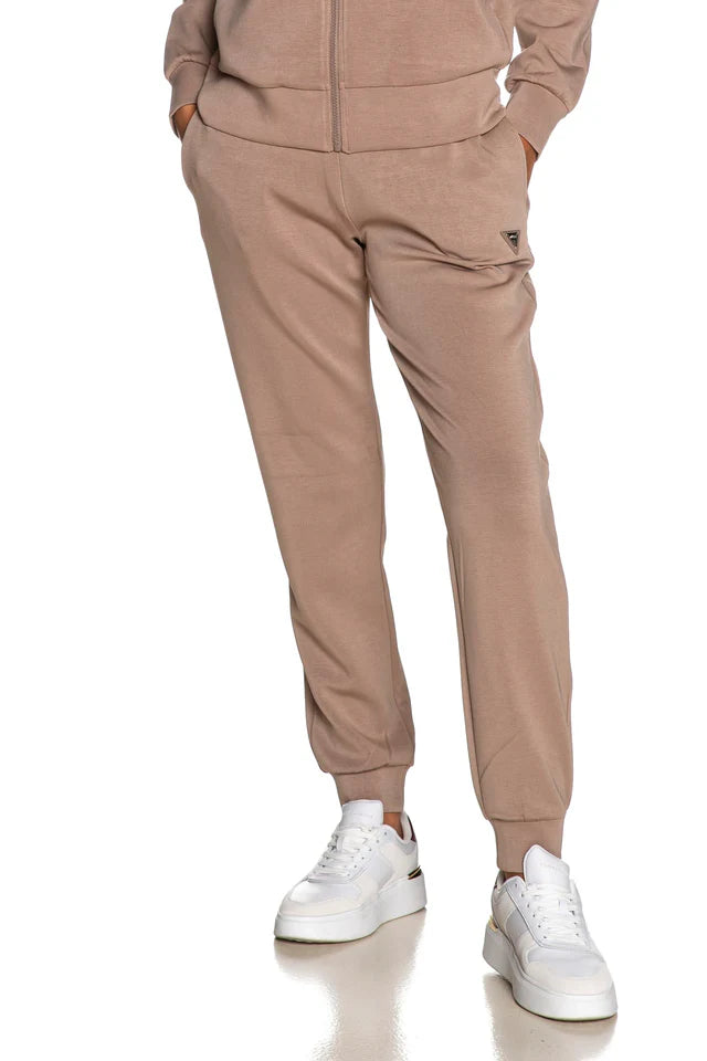 GUESS Pantalone Jogger Olympe da Donna, Stile Casual Sportivo