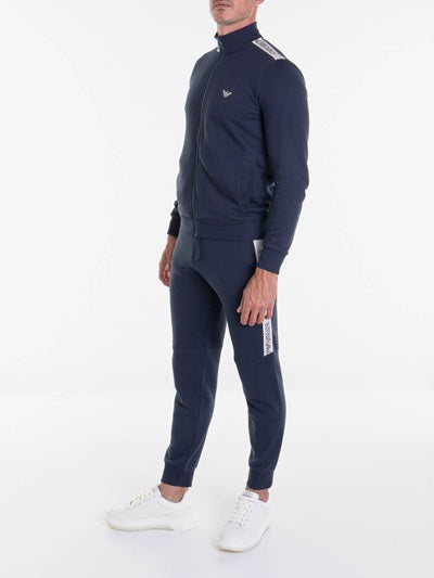 Emporio Armani Tuta Uomo Logo Band Marine Blue