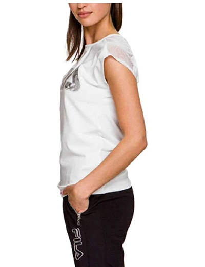 Fila T-Shirt Limited Donna Alexa Tee 682497 Bianco