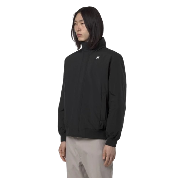 K-Way Giacca Corta casual da uomo ARSENE WARM OTTOMAN BLACK PURE